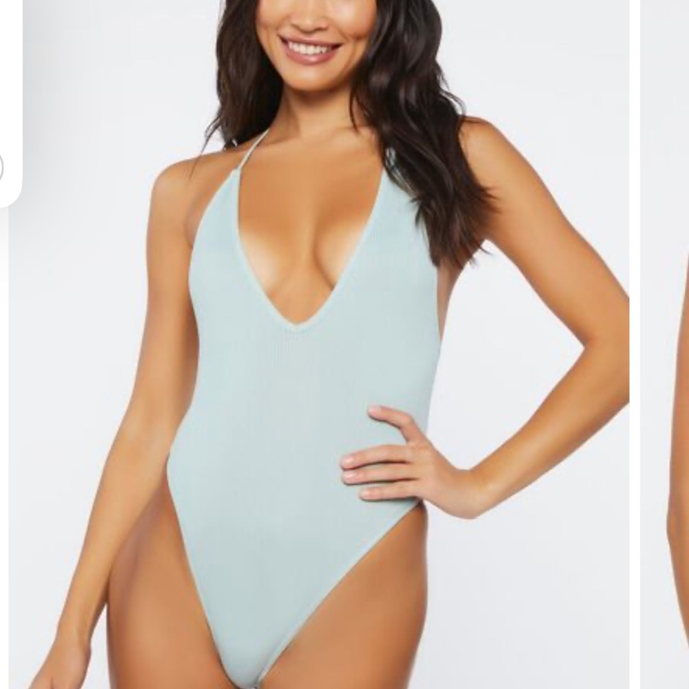 Seamless Plunging Bodysuit